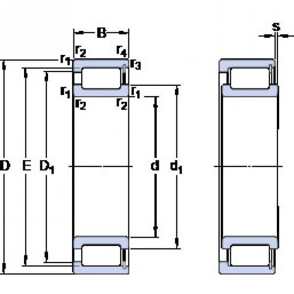 Rodamiento NCF 28/560 V SKF #1 image