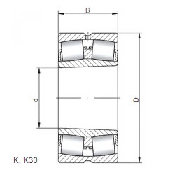 Rodamientos 23152 KCW33 CX #1 image