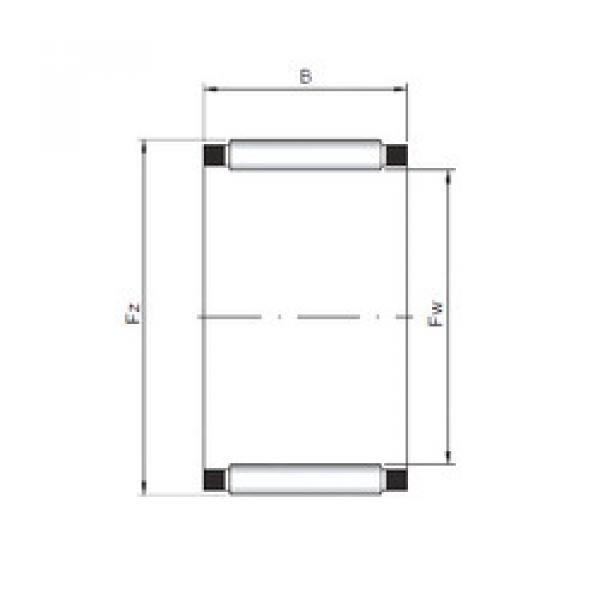 Rodamiento K18x25x14 ISO #1 image