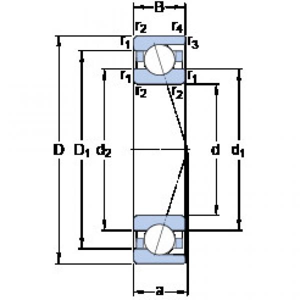 Rodamiento 71830 CD/HCP4 SKF #1 image