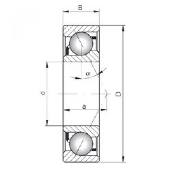 Rodamiento 7311 B ISO #1 image