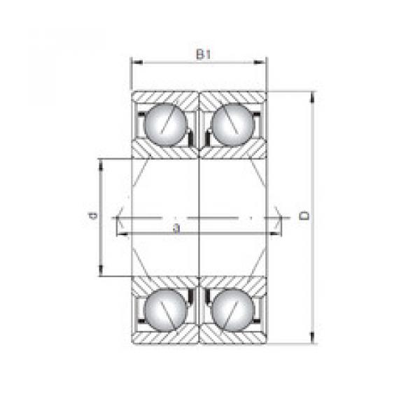 Rodamiento 71904 CDB ISO #1 image