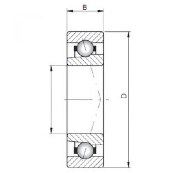 Rodamiento 71902 CTBP4 CX #1 image