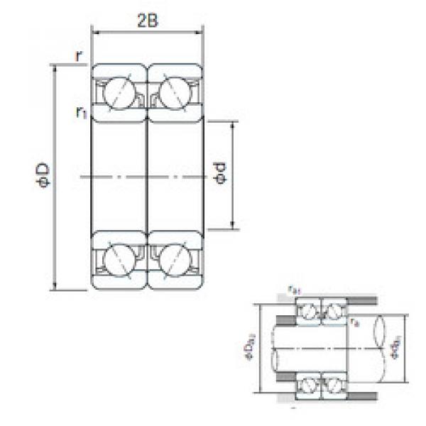 Rodamiento 7226BDB NACHI #1 image