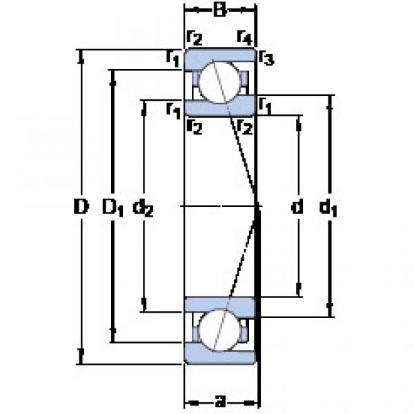 Rodamiento 71901 CE/P4A SKF #1 image