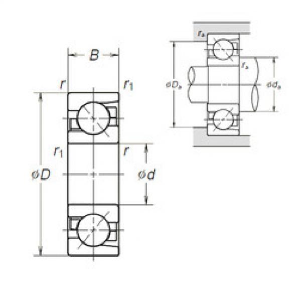 Rodamiento 7302BEA NSK #1 image