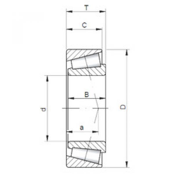 Rodamiento HH249949/10 CX #1 image