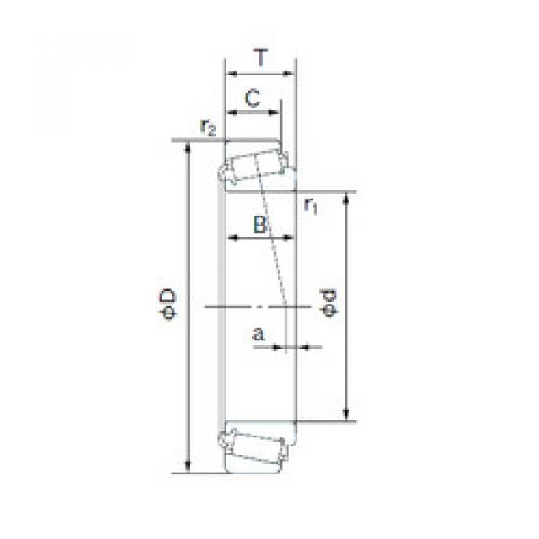 Rodamiento 537/532X NACHI #1 image