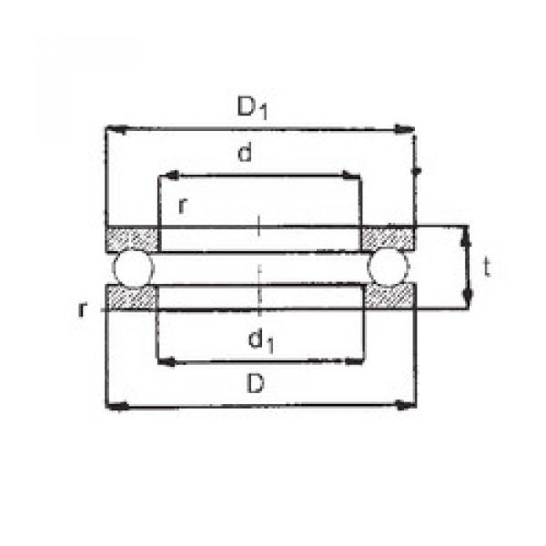 Rodamiento 51230 FBJ #1 image