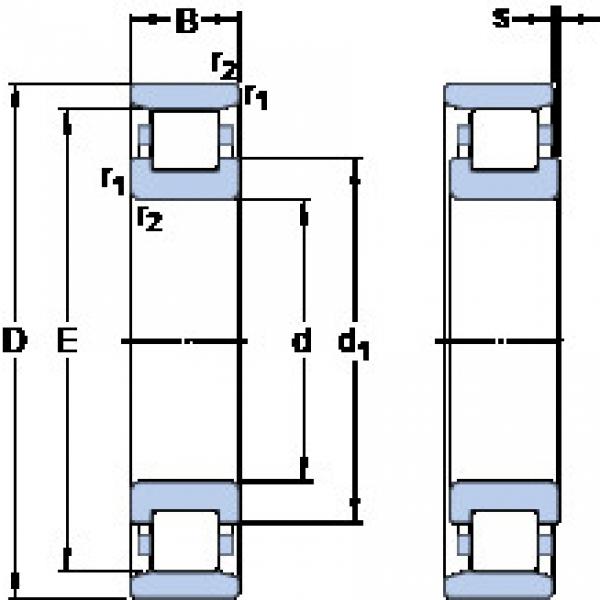 Rodamiento 316011 SKF #1 image