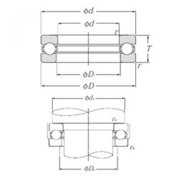 Rodamiento 51107 NTN #1 image