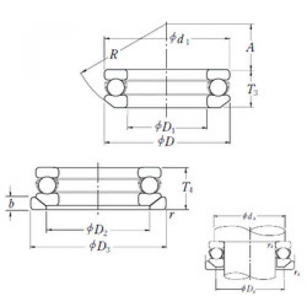 Rodamiento 53252XU NSK #1 image