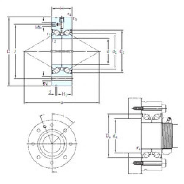 Rodamiento BEAM 25/75/C SQP60 SNFA #1 image