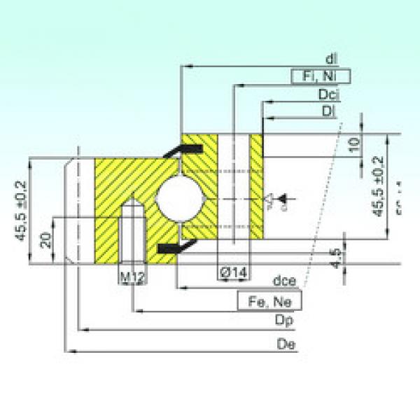 Rodamiento EB1.20.0944.201-2STPN ISB #1 image