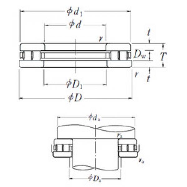 Rodamiento 170TMP12 NSK #1 image