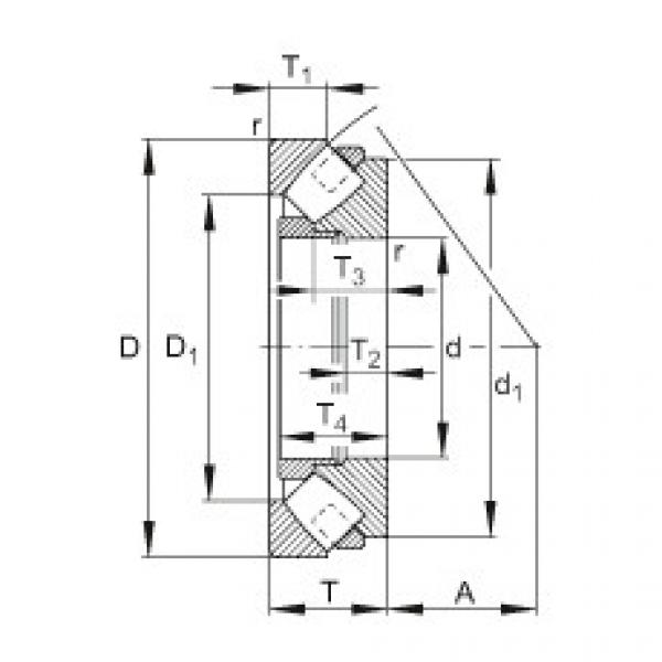 Rodamiento 29292-E-MB FAG #1 image