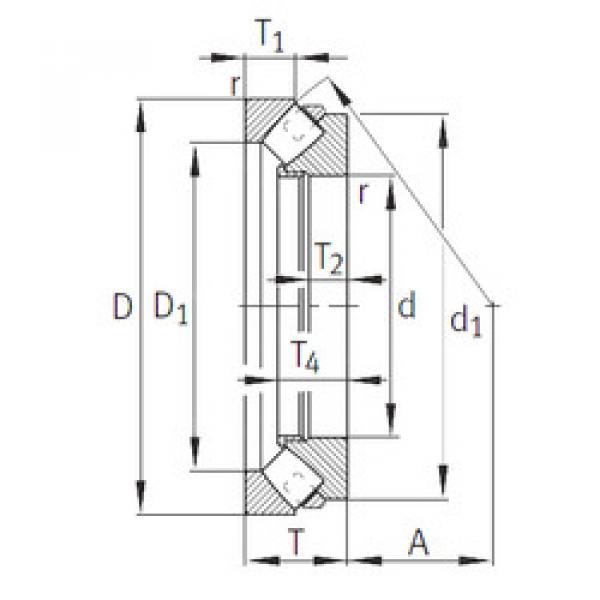 Rodamiento 29260-E1-MB INA #1 image