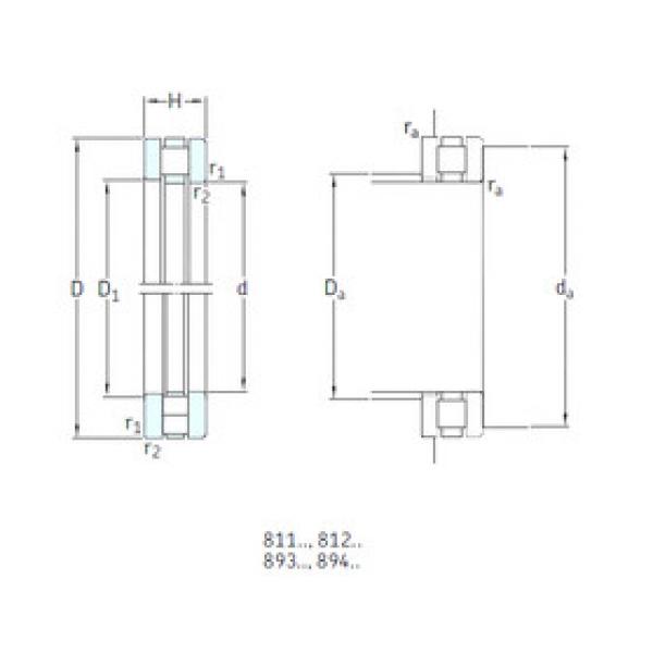 Rodamiento 81209TN SKF #1 image