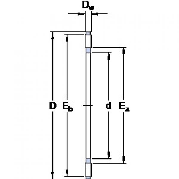 Rodamiento AXK 0821 TN SKF #1 image