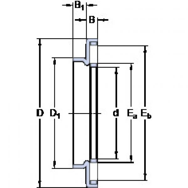 Rodamiento AXW 20 + AXK 2035 SKF #1 image