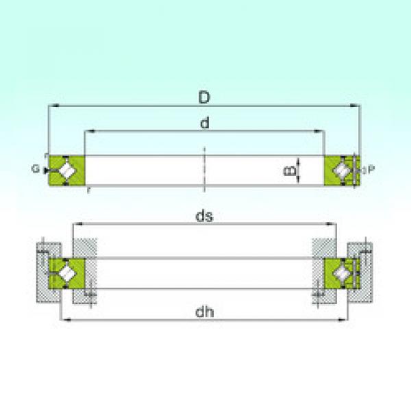 Rodamiento CRBH 6013 A ISB #1 image