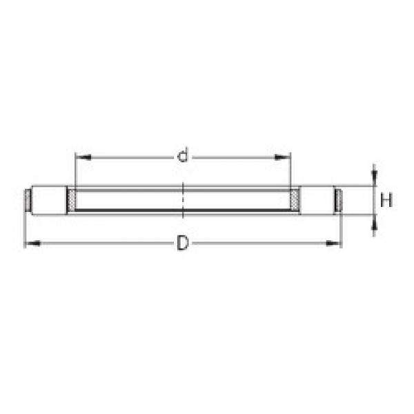 Rodamiento K 81111-TVPB NKE #1 image