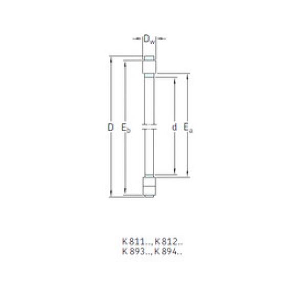 Rodamiento K81215TN SKF #1 image