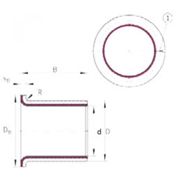 Rodamiento EGF30260-E40-B INA #1 image