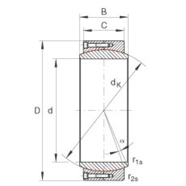 Rodamiento GE670-DW INA #1 image