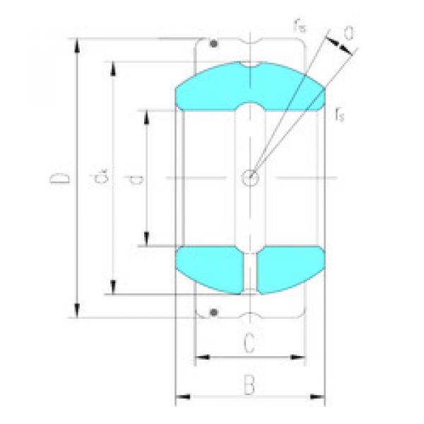 Rodamiento GE95XS/K LS #1 image