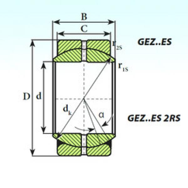 Rodamiento GEZ 120 ES ISB #1 image