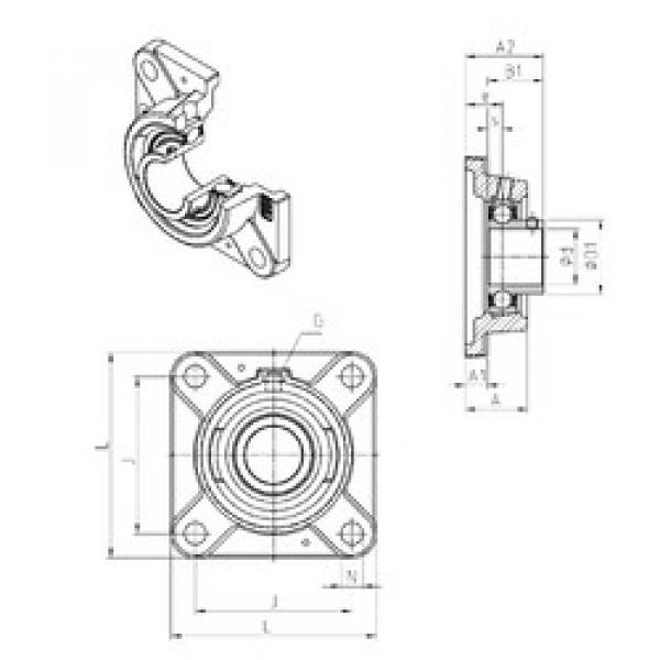 Rodamiento USFE201 SNR #1 image