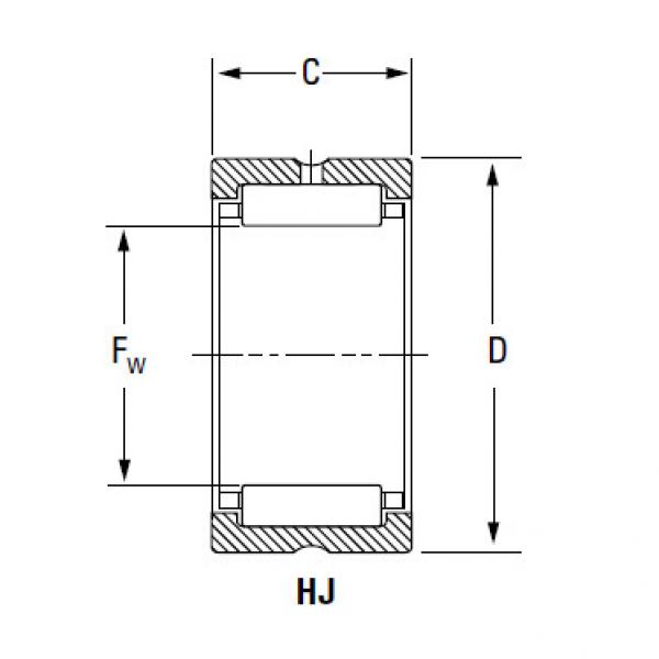 Bearing HJ-8010436 IR-648036 IR-688036 #1 image