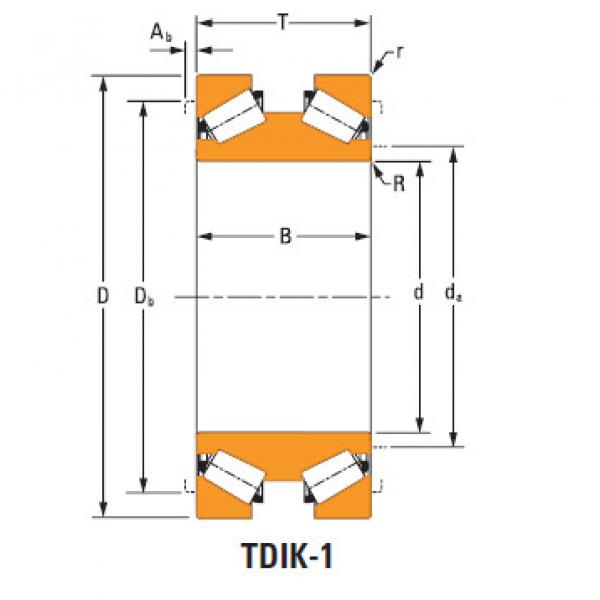 Bearing J607073dw J607141 #1 image