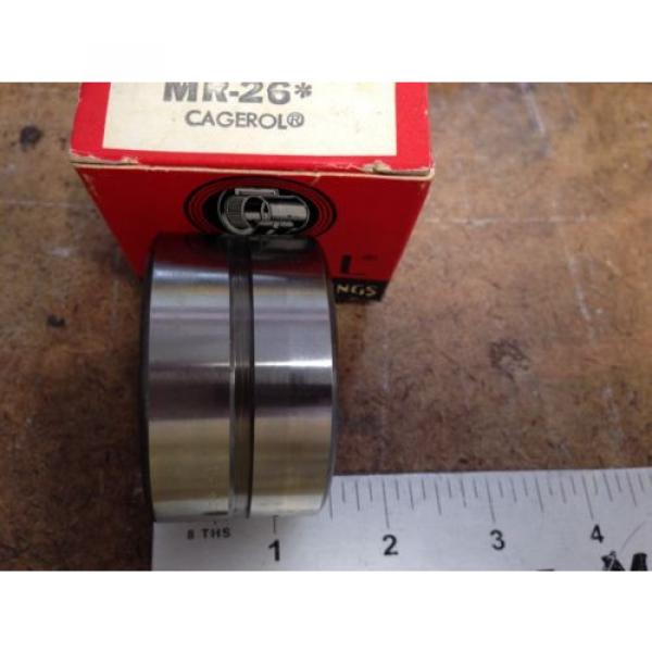 NEW 3PCS  McGILL MR-26 CAGEROL BEARINGS, 1-5/8&#034; X 2-3/16&#034; X 1-1/4&#034;  BB #2 image