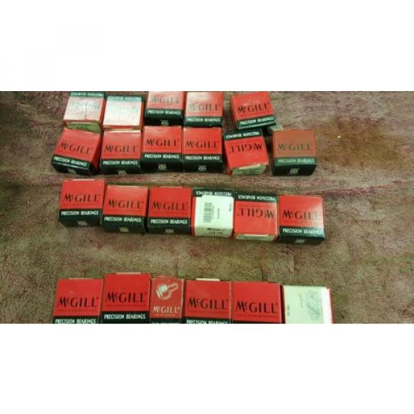 McGill precision bearings CFH 1B, 3/4B, 5/8B lot of 23 #1 image